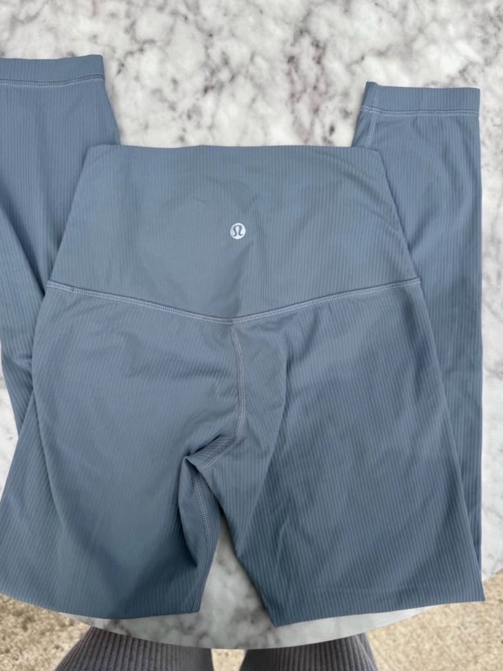 lululemon athletica Slate Ribbed Leggings